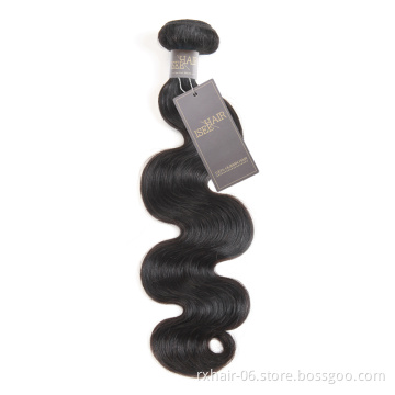 ISEE HAIR Aliexpress China Supplier, Indian 100%  Unprocessed Human Virgin Body Wave Hair Extension